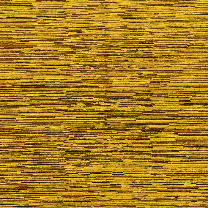 Abstract Yellow Modern Rug, abs1688yw