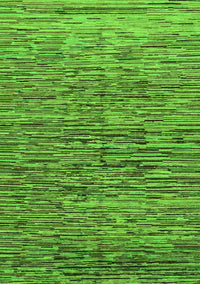 Abstract Green Modern Rug, abs1688grn