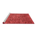 Modern Red Washable Rugs