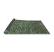 Sideview of Abstract Light Blue Modern Rug, abs1689lblu