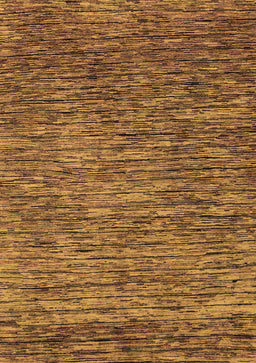 Abstract Brown Modern Rug, abs1689brn