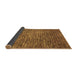 Sideview of Abstract Brown Modern Rug, abs1689brn