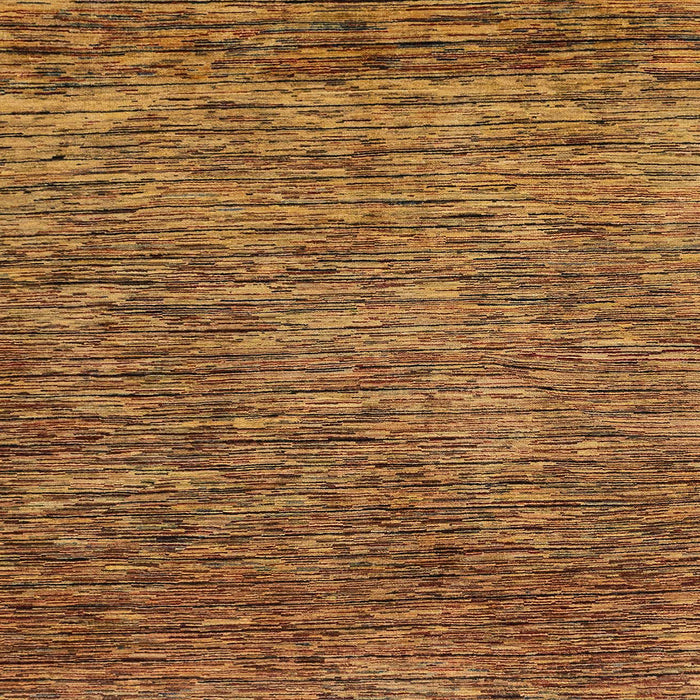 Square Abstract Saddle Brown Modern Rug, abs1689