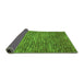 Sideview of Abstract Green Modern Rug, abs1689grn