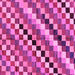 Square Checkered Pink Modern Rug, abs168pnk