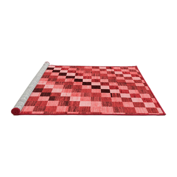 Modern Red Washable Rugs