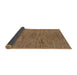 Sideview of Abstract Light Brown Modern Rug, abs169