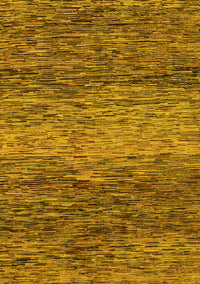 Abstract Yellow Modern Rug, abs1690yw