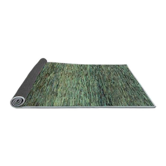 Sideview of Abstract Light Blue Modern Rug, abs1690lblu