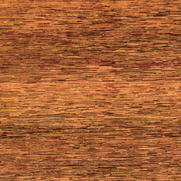 Square Abstract Orange Modern Rug, abs1690org