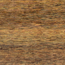 Square Abstract Saddle Brown Modern Rug, abs1690