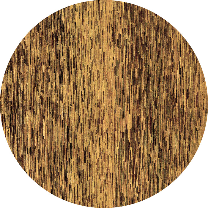 Round Abstract Brown Modern Rug, abs1690brn