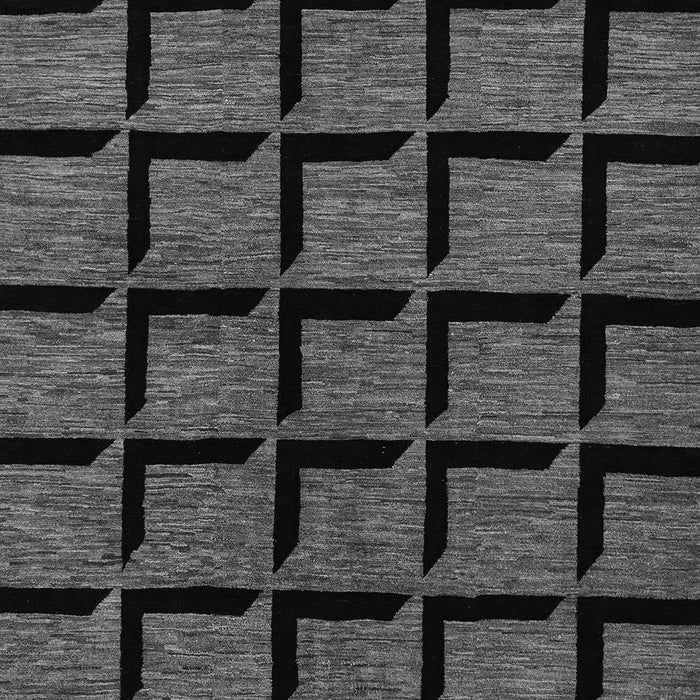 Abstract Gray Modern Rug, abs1691gry