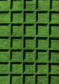 Abstract Green Modern Rug, abs1691grn