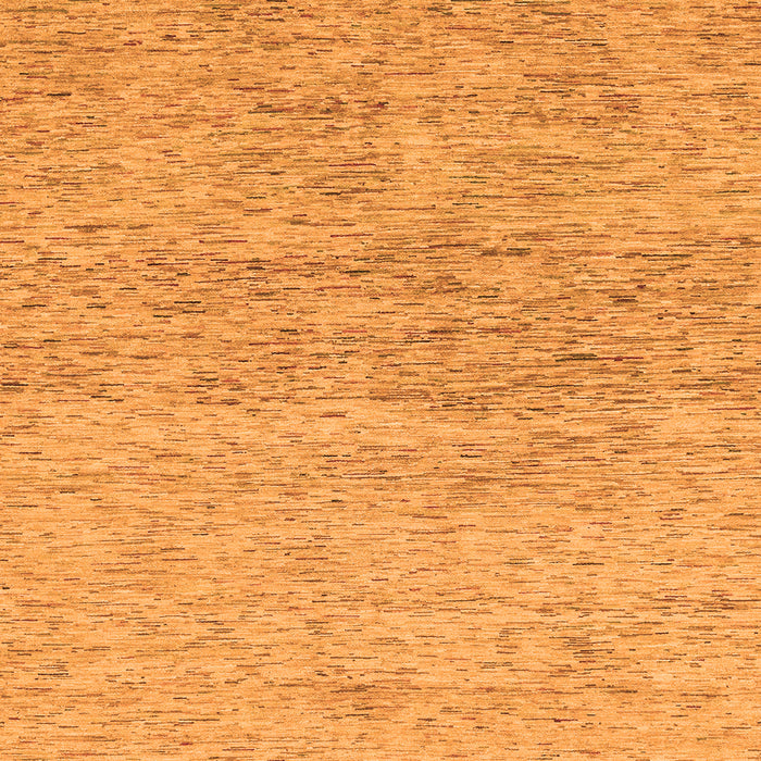 Square Machine Washable Abstract Orange Modern Area Rugs, wshabs1692org