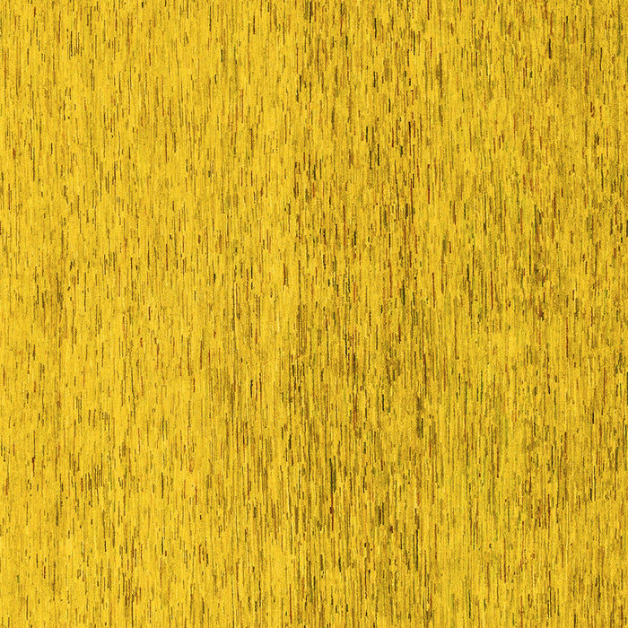 Square Abstract Yellow Modern Rug, abs1692yw