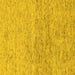 Square Abstract Yellow Modern Rug, abs1692yw