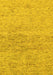 Abstract Yellow Modern Rug, abs1692yw