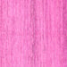 Square Abstract Pink Modern Rug, abs1693pnk