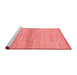 Modern Red Washable Rugs