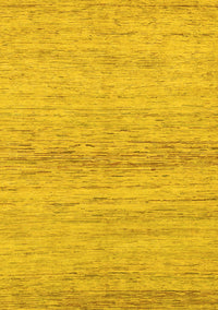 Abstract Yellow Modern Rug, abs1693yw