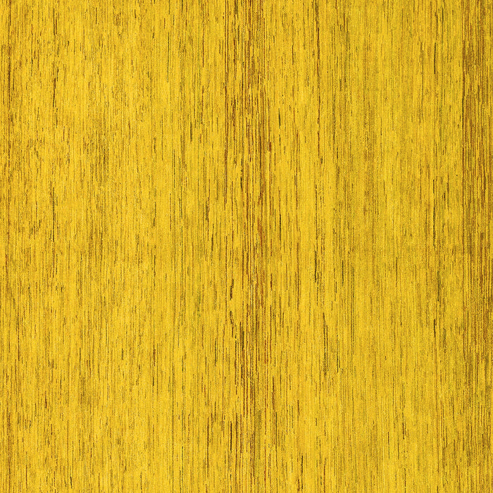 Square Abstract Yellow Modern Rug, abs1693yw