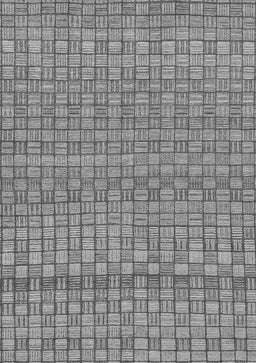 Abstract Gray Modern Rug, abs1694gry