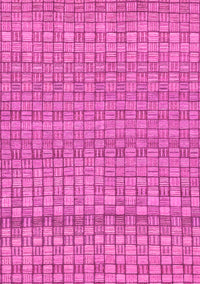 Abstract Pink Modern Rug, abs1694pnk