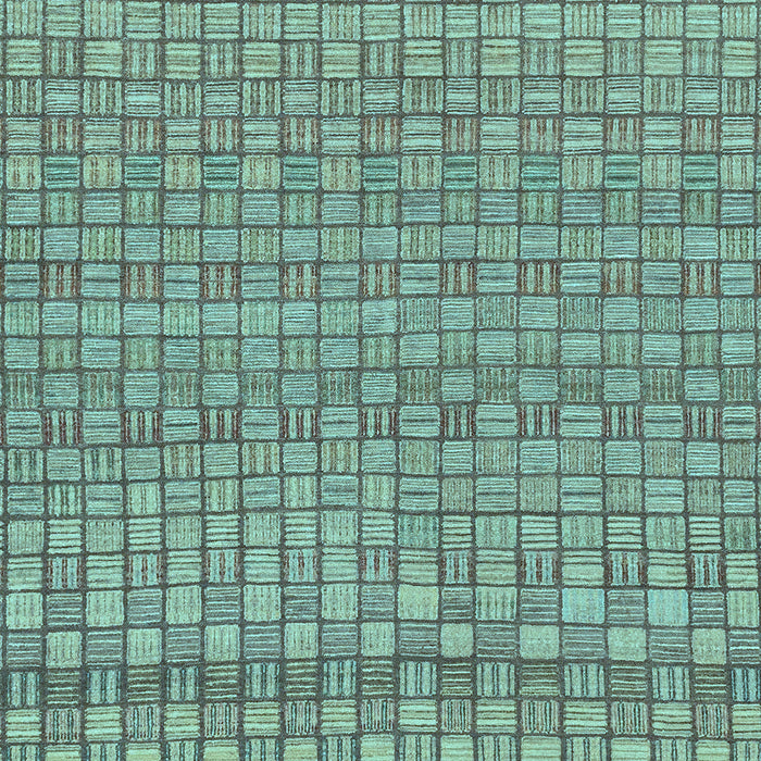 Abstract Light Blue Modern Rug, abs1694lblu