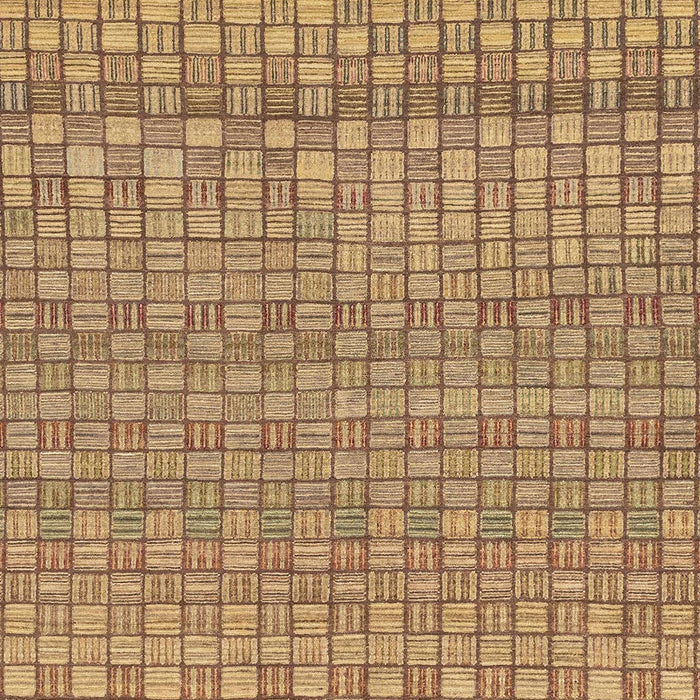 Machine Washable Abstract Orange Rug, wshabs1694