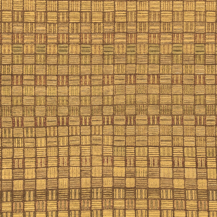 Abstract Brown Modern Rug, abs1694brn