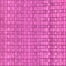 Square Abstract Pink Modern Rug, abs1694pnk