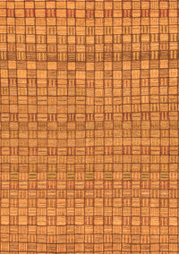 Abstract Orange Modern Rug, abs1694org