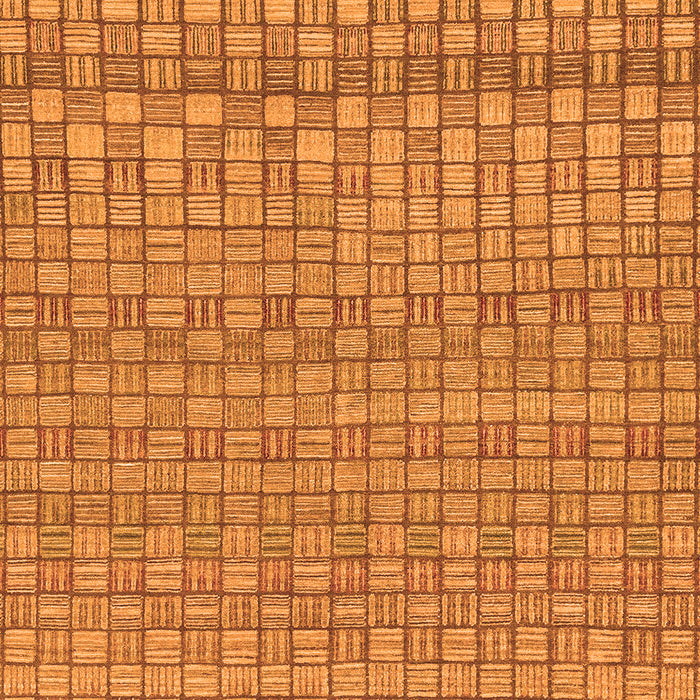 Abstract Orange Modern Rug, abs1694org
