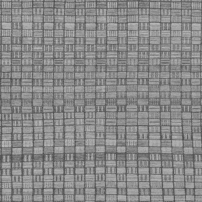 Square Machine Washable Abstract Gray Modern Rug, wshabs1694gry