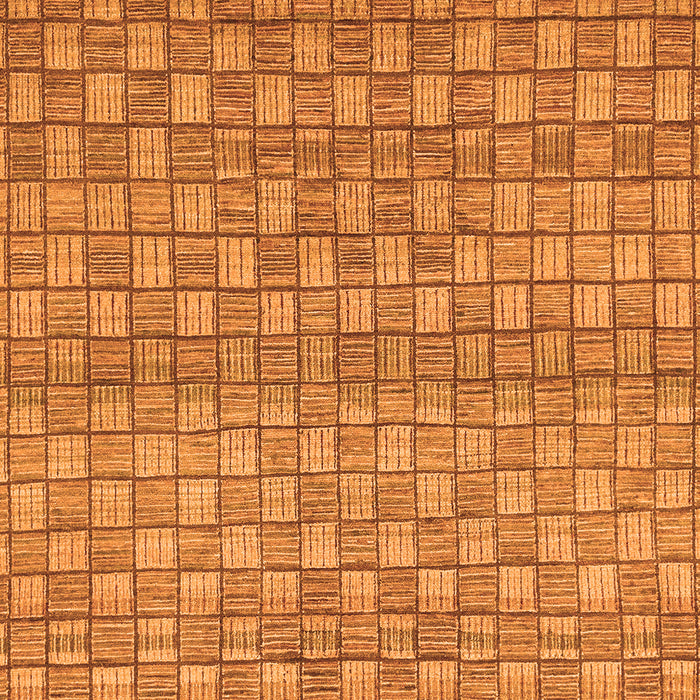 Abstract Orange Modern Rug, abs1695org