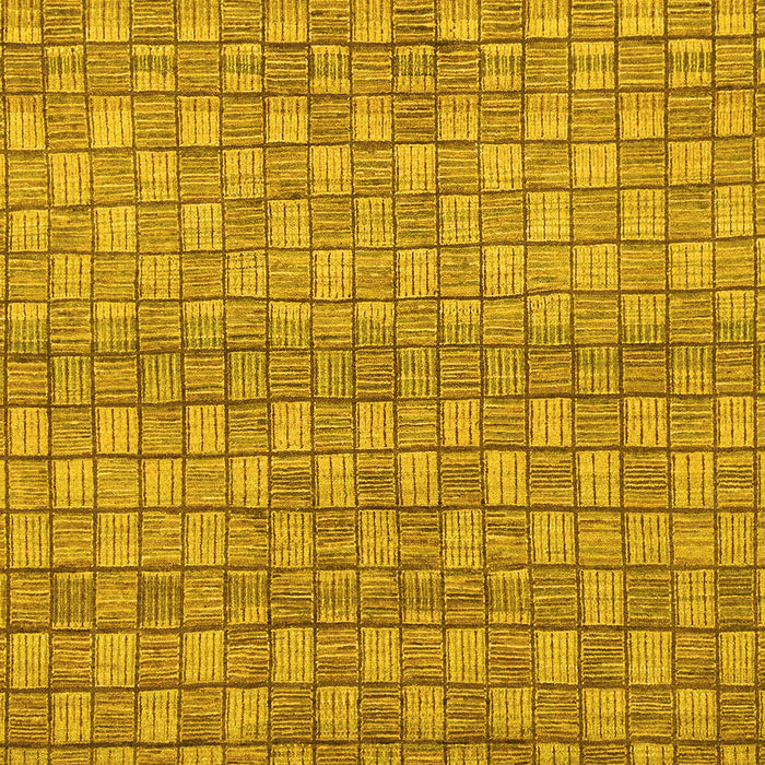 Machine Washable Abstract Yellow Modern Rug, wshabs1695yw