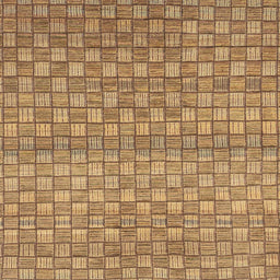 Square Abstract Orange Modern Rug, abs1695