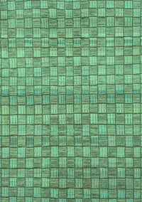 Abstract Turquoise Modern Rug, abs1695turq