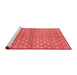 Modern Red Washable Rugs