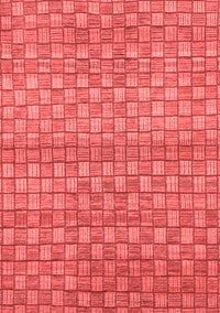 Abstract Red Modern Rug, abs1695red