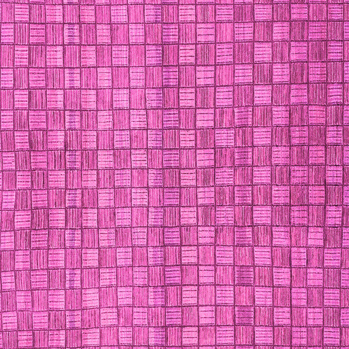 Square Machine Washable Abstract Pink Modern Rug, wshabs1695pnk