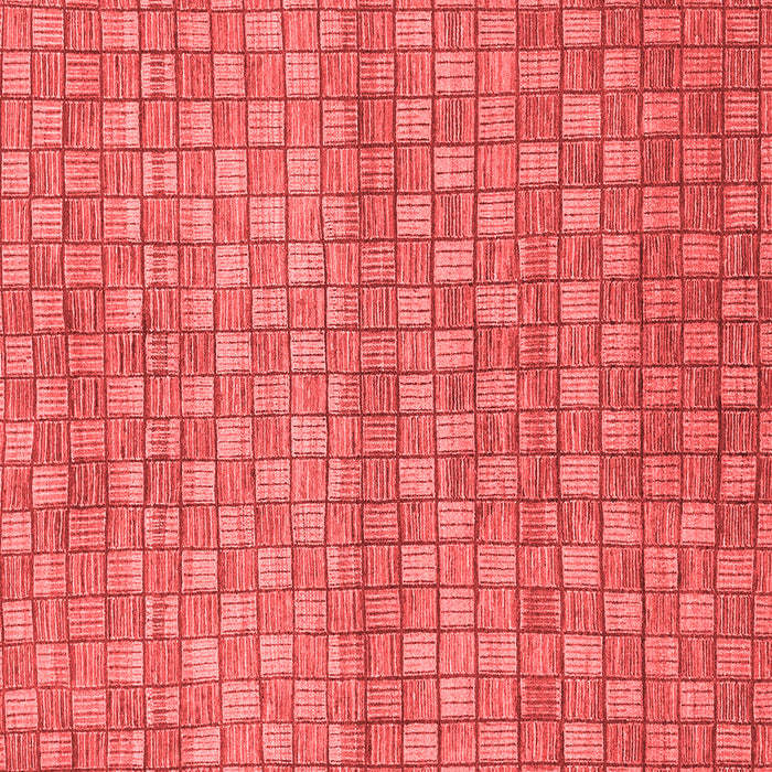 Abstract Red Modern Rug, abs1695red