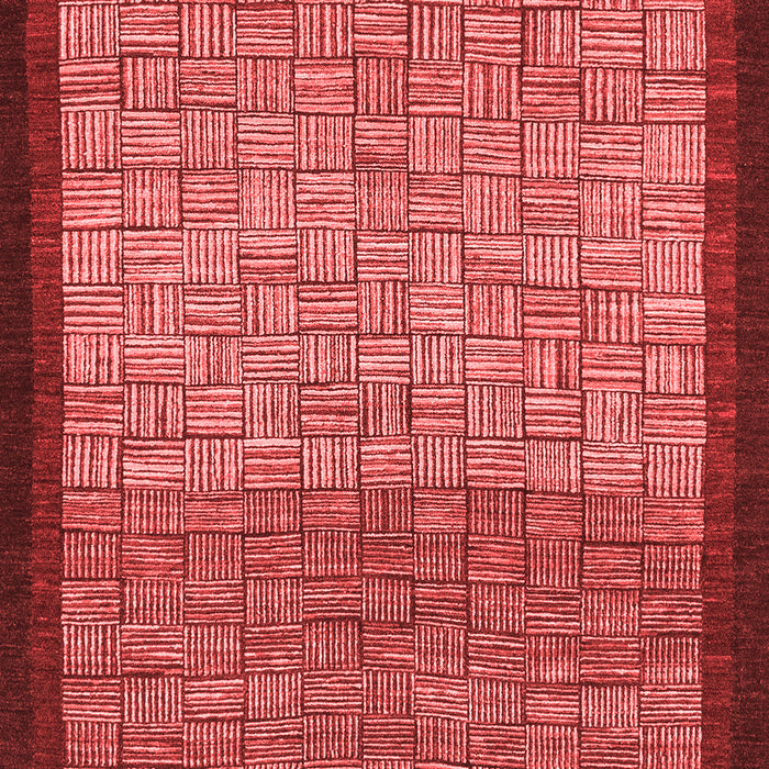 Abstract Red Modern Area Rugs