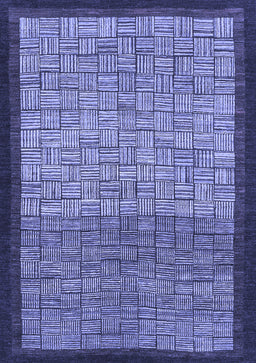 Abstract Blue Modern Rug, abs1696blu