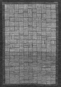 Abstract Gray Modern Rug, abs1696gry