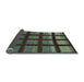 Sideview of Abstract Light Blue Modern Rug, abs1698lblu