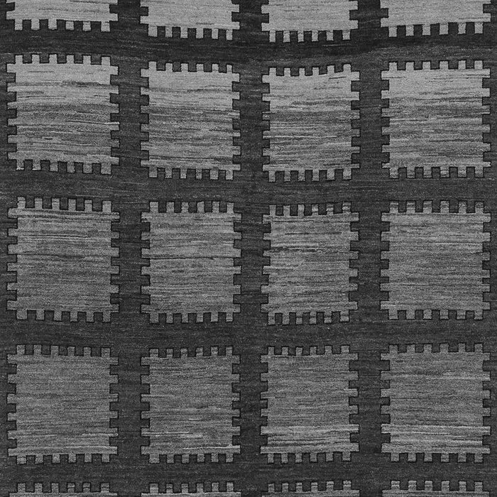 Machine Washable Abstract Gray Modern Rug, wshabs1698gry
