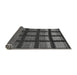 Sideview of Abstract Gray Modern Rug, abs1698gry