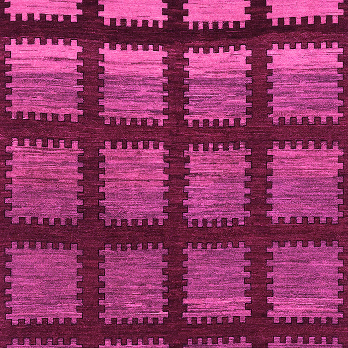 Machine Washable Abstract Pink Modern Rug, wshabs1698pnk